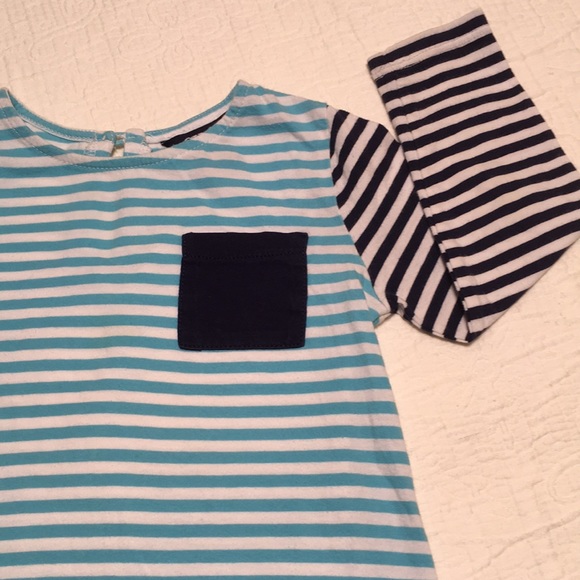 2T (3/$20) Chaps Striped Dress - Picture 5 of 13